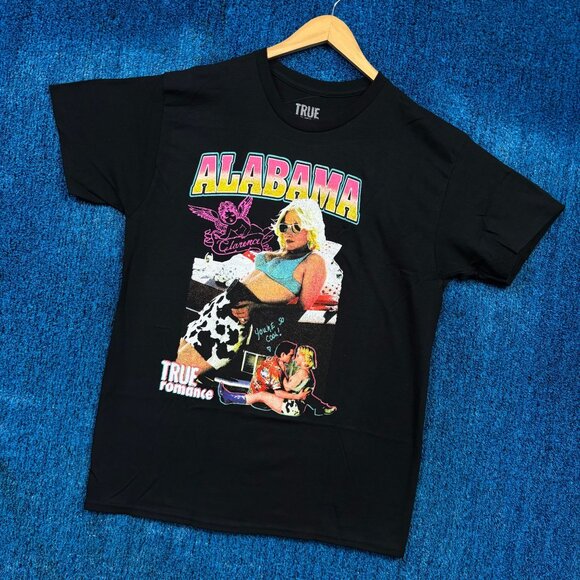 True Romance Alabama & Clarence Crime Thriller Movie Tee L - Picture 3 of 4